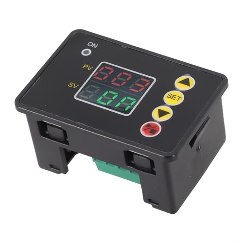 1 x T2310 digitaler Zeitschalter für genaue Countdown-Timing in verschiedenen elektrischen Anwendungen (12 V) von Springwillfly