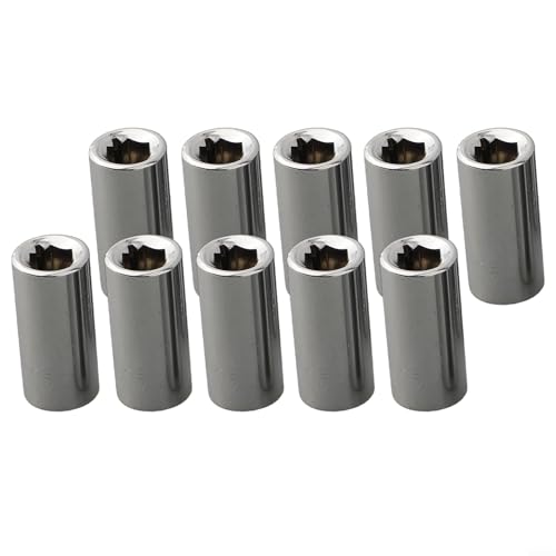 10 Stück 1/4 Zoll Vierkant auf Sechskant Adapter für verschiedene Werkzeuganwendungen 10 Stück 1/4 Zoll Vierkant auf Sechskant Adapter für verschiedene Werkzeuganwendungen von Springwillfly