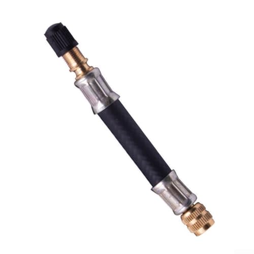 100 mm Ventilverlängerungsadapter mit Ventilkappe für Autos, LKWs, Motorräder, Fahrräder sorgt für luftdichte Abdichtung und sicheres Pumpen von Springwillfly