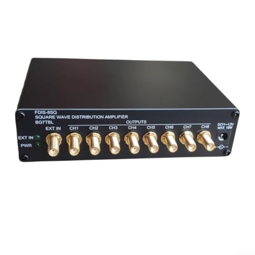 1PPS Square Wave Distributor 10M Allocator mit 8 Ausgängen für Audio Clock Distribution und für SMA Ports (10M-13dBm) von Springwillfly