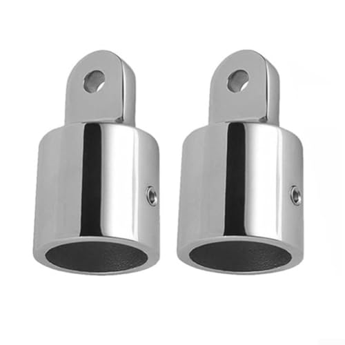 2 Stück externe Ösen-Endstücke, Marine-Qualität, Edelstahl, für Boote (18 mm) von Springwillfly