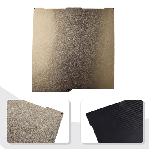 2-seitige Bauplatte 256 x 268 mm für Kobra3 flexibler Federstahl mit ausgezeichneter Haftung für 3D-Druck (C) von Springwillfly