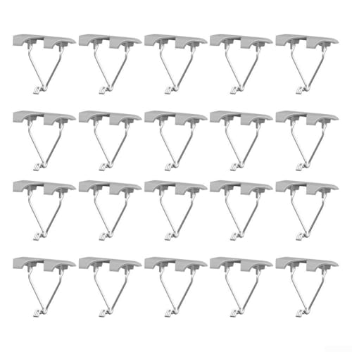 20 Stück Solarpanel-Wasserablauf-Clips, Schlammentfernungs-Clips, PV-Modul (35 mm) von Springwillfly