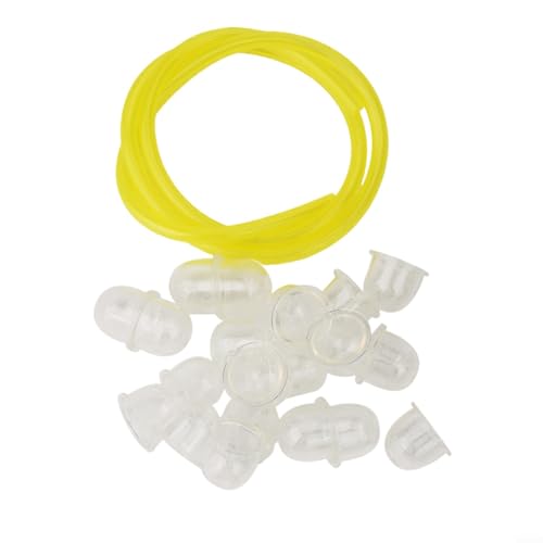 20x Primer Bulb Set für GX22 GX25 GX31 GX35 inkl. 2 Fuß 6617 Kraftstoffleitung für Rasentrimmer Kraftstoffsystem Ersatzteile Modelle HHE31C HHT25S HHT31S HHT35S von Springwillfly