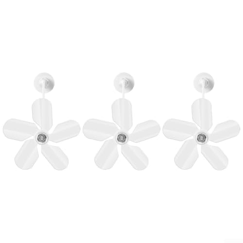 3 Stück Klimaanlage Deflektoren Lüfter für Zuhause und Büro Luftstromkontrolle, Unterstützung einer komfortablen Umgebung in Arbeits- und Wohnräumen (weiß) von Springwillfly