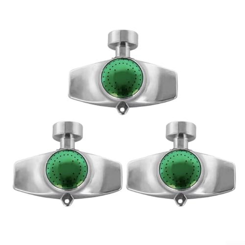 360-Grad-Metallregner für optimale Gartenbewässerung, benutzerfreundlich und langlebig (grün) von Springwillfly