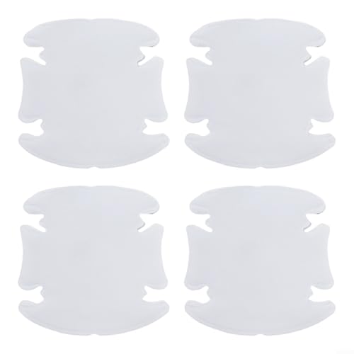4 Stück Anti-Kratzfolien für Autotürgriffe, transparente Design-Aufkleber von Springwillfly