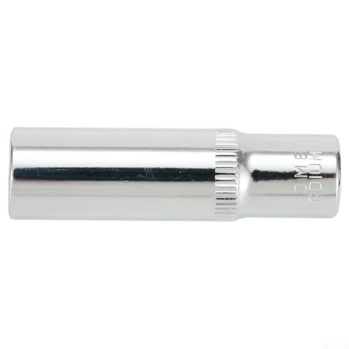 414 mm tiefer Steckschlüssel-Adapter für 1/4-Zoll-Sechskantschlüsselköpfe, verchromte Oberfläche (10 mm) von Springwillfly