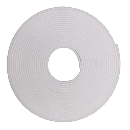 5M Selbstkantenband für Möbelkantenschutz und Restaurierung aus flexiblem TPE-Material geeignet für Küchenzeile, Regale, Holz und Metall (weiß) von Springwillfly