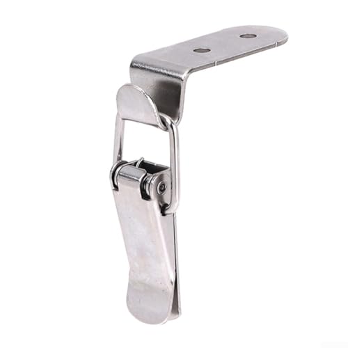 90-Grad-Entenschnabel-Clip-Set, Edelstahl, 10 Stück, für Zuhause und Büro (A 1 Stück) von Springwillfly