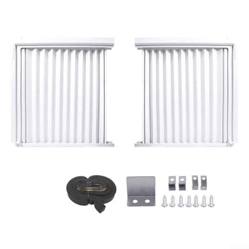AC-Seitenteile mit Rahmen verbessern die Leistung und Effizienz Ihrer Fenster-Klimaanlage (277 x 349 mm) von Springwillfly
