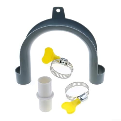 Ablaufschlauch-Verlängerungsset für Waschmaschinen mit U-förmiger Halterung und PVC-Armaturen für optimale Positionierung Ablaufschlauch-Verlängerungsset für Waschmaschinen mit U-förmiger Halterung und PVC-Armaturen für optimale Positionierung von Springwillfly