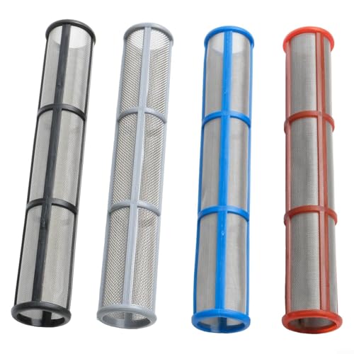 Airless-Farbspritzfilter-Set, 4-teilig, Pumpenkrümmerfilter mit 30, 60, 100, 200 Maschen von Springwillfly
