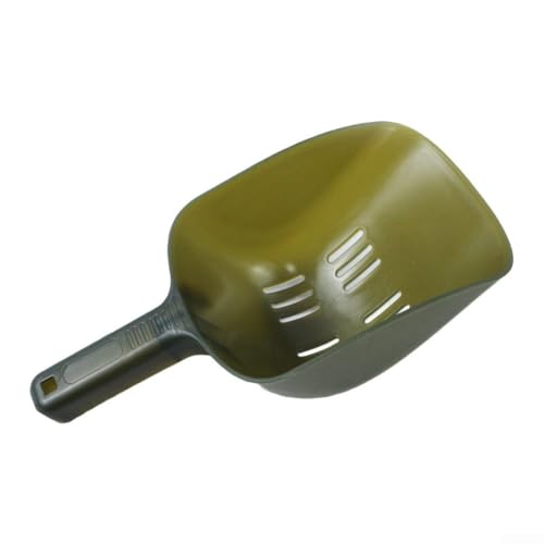 Angelköderschaufel für Karpfen mit Drainagelöchern, um überschüssiges Wasser zu entfernen und Köder gleichmäßig zu verteilen, leicht und tragbar (L#) von Springwillfly