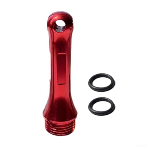 Angelrollen-Auswuchten für NASCI, Stella, VANQUISH, für COMPLEXF4 CNC-Aluminiumlegierungsteile mit wasserdichten Ringen und rutschfestem Design (rot) von Springwillfly