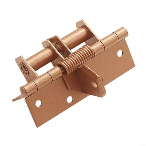 Automatisches Türschließscharnier, Federmechanismus mit 90-Grad-Positionierung (Gold) von Springwillfly