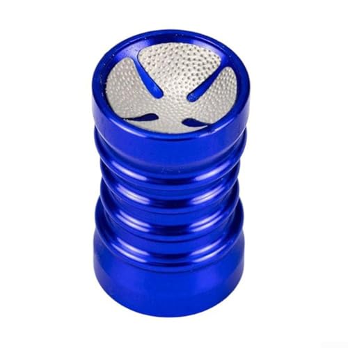 Billard-Queue-Scheuer 2-in-1 mit Nadel und Polierfunktionen aus Aluminiumlegierung für die Pflege der Queue-Spitze (blau) von Springwillfly