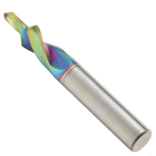 CNC Stufenbohrer mit großer Spanabfuhr Hohe Härte Stahl Senkbohrer für Präzisionsarbeiten (4,5-10,0) von Springwillfly