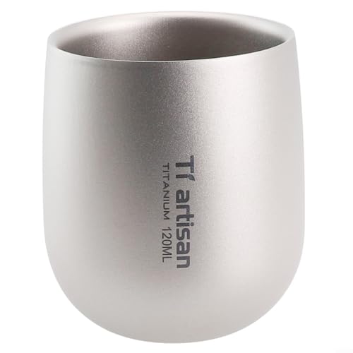 Camping Companion Stilvoller & funktionaler doppelwandiger Isolierbecher (Fassungsvermögen 120 ml) von Springwillfly