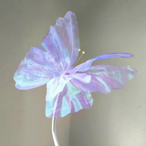 Charmante 3D-Schmetterlingsdekorationen für Hochzeiten, verwandeln Sie Ihren Veranstaltungsraum wunderschön (lila) von Springwillfly