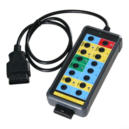DY29 Auto Diagnosegerät für OBDII Protokoll Überwachung mit 4mm Bananenbuchsen und LED-Anzeigen für Fahrzeugstrom und Signalprüfung von Springwillfly