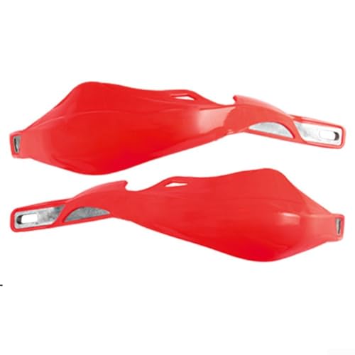 Diversy Functional Motorcycle Handle Protectors Designed to Rider Safety on the Road (red) von Springwillfly