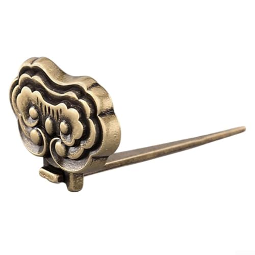Dramatisches Design aus massivem Messing verleiht Ihrem Eingangsbereich oder Wohnbereich eine stilvolle Note (Bronze) von Springwillfly