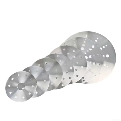 Edelstahl-Thermoplatte für Induktionsherde, wandelt nicht induktive Töpfe in Herde um (16,5 cm) von Springwillfly