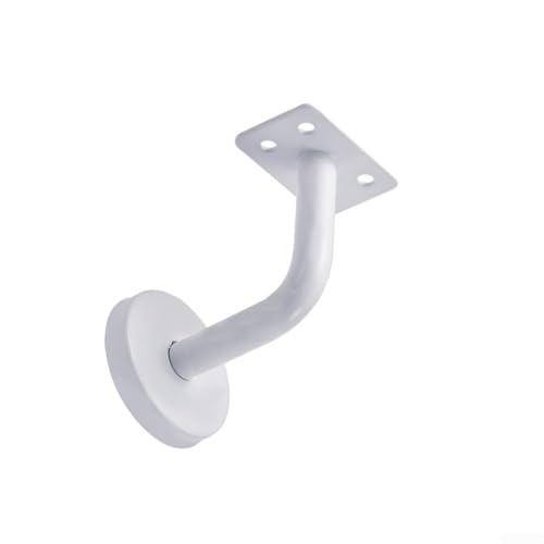 Edelstahl-Treppen-Handlauf-Halterung, flache feste Wandstütze für Wohn- und Gewerbetreppen, bietet starke Unterstützung (60 x 80 mm) von Springwillfly