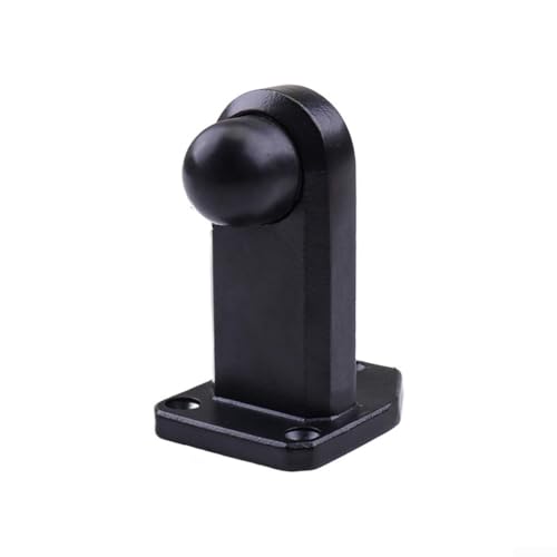 Edelstahl-Türstopper mit rutschfestem Design für sicherere Umgebungen (schwarz lang) von Springwillfly
