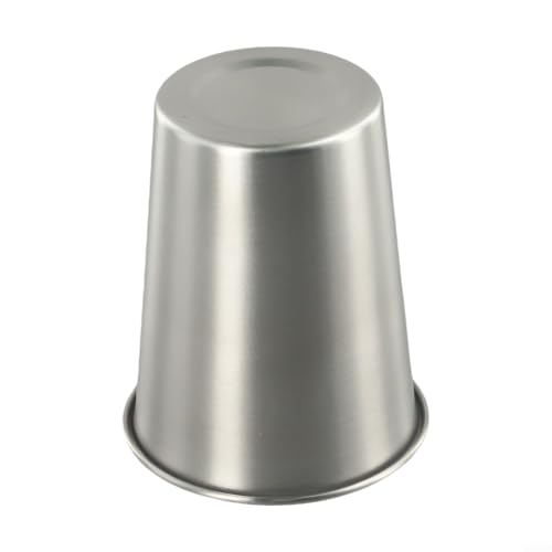 Edelstahl für Camping Becher 240500ml für Getränke im Freien (Silber 350ml) von Springwillfly