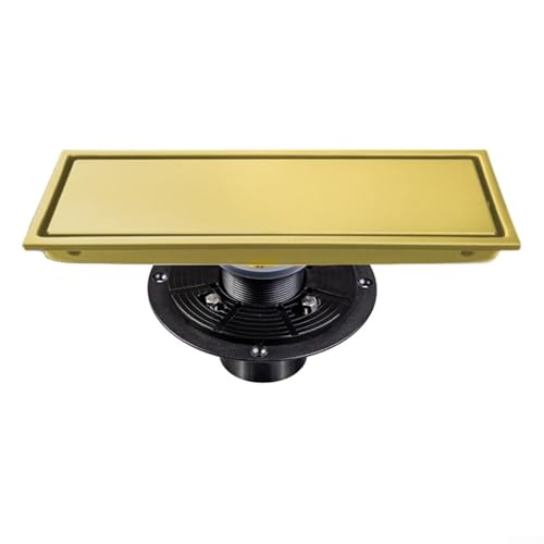 Effizient gestalteter rechteckiger Abfluss aus 304 Edelstahl für verbesserte Drainage (Gold) von Springwillfly