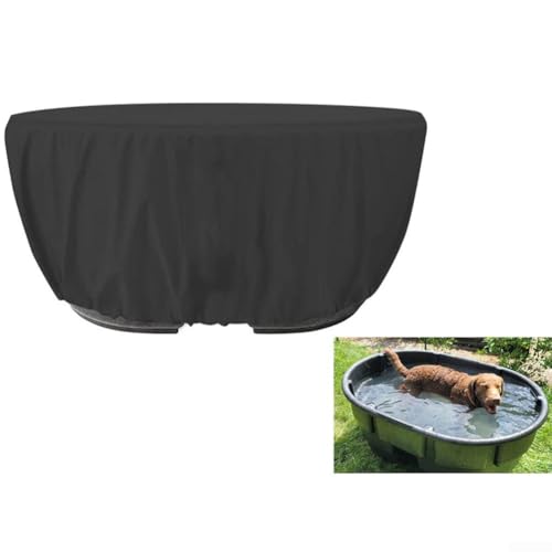 Eimerabdeckung für den Außenbereich, 210D Oxford-Material, Wassertankschutz für Gärten, Terrassen und Pools (50 Gallonen) von Springwillfly