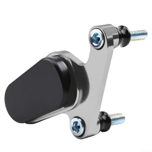 Einfache Installation Vorderbremssattel-Abdeckung für Xmax300 schützt mühelos Ihre Bremssättel (Silber) von Springwillfly