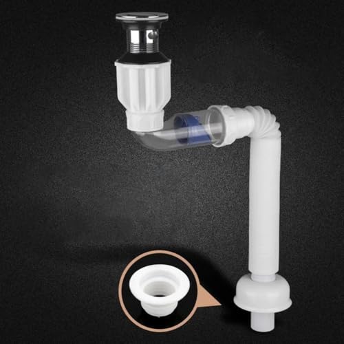 Elastisches Abflussrohr, ausgezeichnetes Drainage-Design, einfache Installation, geeignet für Küche, Badezimmer Elastisches Abflussrohr, ausgezeichnetes Drainage-Design, einfache Installation, geeignet für Küche, Badezimmer von Springwillfly