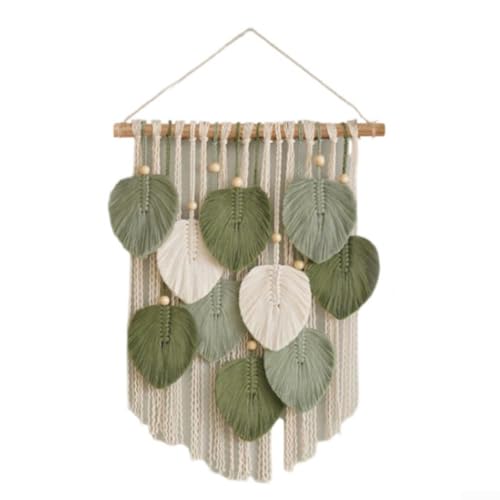 Eleganter Wandteppich mit rustikalem Holz-Touch, perfekt für die Verbesserung der Atmosphäre jedes Raumes (grün) von Springwillfly