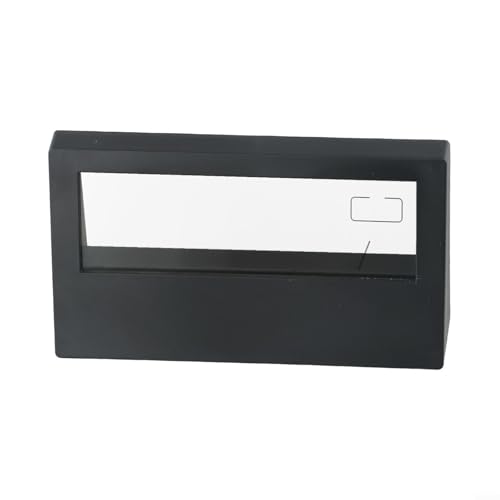 Elektronischer Wecker mit integrierten Temperatur- und Feuchtigkeitssensoren (schwarz) von Springwillfly