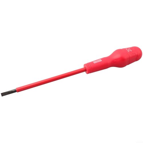 Ergonomischer, isolierter Schraubendreher, 1000 V bewertet, mit magnetischem Bit für Elektriker (6 x 150-) von Springwillfly