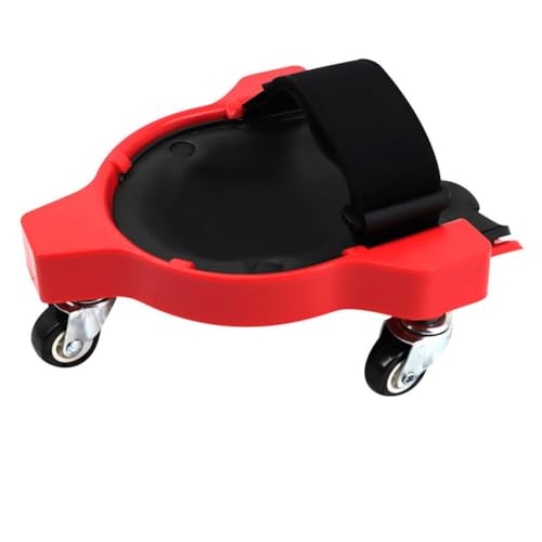 Ergonomischer Knieschoner zum Rollen für mühelose Bewegung und Stressabbau bei verschiedenen Aktivitäten (rot) von Springwillfly