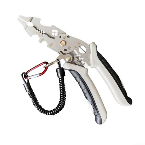 Ergonomisches Design, Abisolierzange und Crimpzange für einfache Handhabung und Tragbarkeit (b) von Springwillfly
