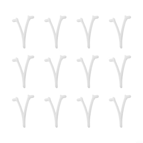 Ersatz-Poolgriff-V-Clips, 12 Stück Klemmen für effiziente Poolreinigungswerkzeuge Ersatz-Poolgriff-V-Clips, 12 Stück Klemmen für effiziente Poolreinigungswerkzeuge von Springwillfly