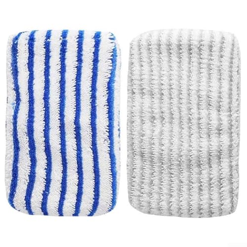 Ersatz-Wischmopp-Pads aus Mikrofaser für Dampfreiniger Modelle wie RY7517WH, 2 Stück Ersatz-Wischmopp-Pads aus Mikrofaser für Dampfreiniger Modelle wie RY7517WH, 2 Stück von Springwillfly