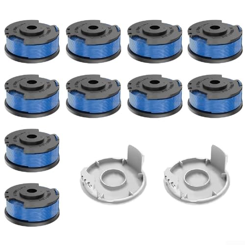 Ersatzspulen für AC14RL3A 065 Rasentrimmer 6/8/10 Spulen Plus 2, entwickelt für optimale Trimmleistung (10+2) von Springwillfly