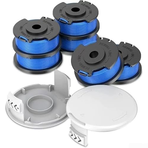 Ersatzspulen für AC14RL3A 065 Rasentrimmer 6/8/10 Spulen Plus 2, entwickelt für optimale Trimmleistung (6+2) von Springwillfly
