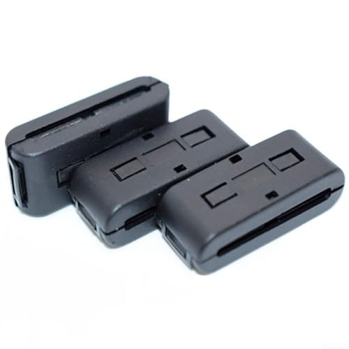 Ferritkern-Clip 10er Set zur Geräuschverwaltung perfekt für USB-, Tastatur-, Maus- und Headset-Kabel von Springwillfly