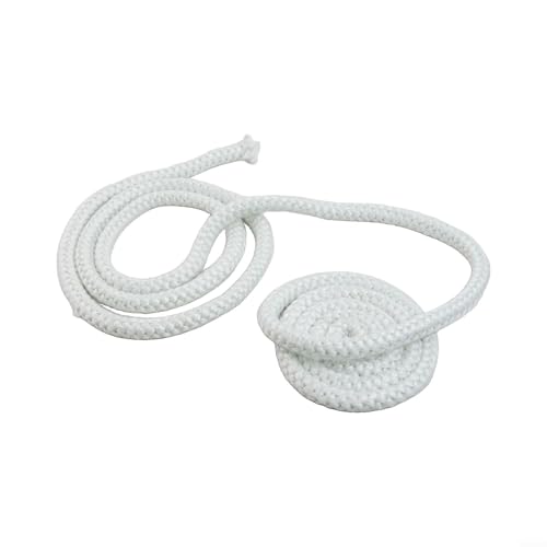 Fiberglas-Dichtung für Holzöfen, 3 Meter lange Seildichtung für optimale Brenneffizienz (12 mm lang) von Springwillfly