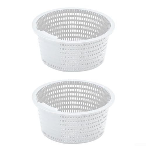 Filterkorb Modell P06436, perfekt für Stahlwand-Pool-Skimmer zur Verbesserung der Filtration (2 Stück) von Springwillfly