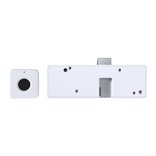 Fingerabdruckschloss mit KI-Technologie für Schubladen, Schränke und Kleiderschränke, USB-Ladeanschluss zur Vermeidung einer dauerhaften Verriegelung, unterstützt Registrierung von Fingerabdrücken für von Springwillfly