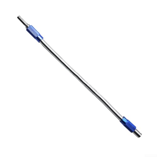 Flexibler Bohrschlauch für Elektro- und Handbohrmaschinen Metall Sechskantkopf für optimale Leistung (blau) von Springwillfly