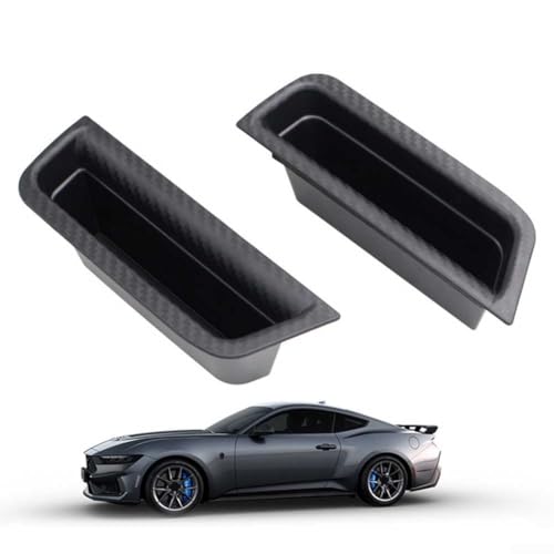 Für Ford Mustang Tür Aufbewahrungsbox kompatibel 2015 2025, ABS-Material, Auto-Seitentür-Organizer für Fahrzeugaufbewahrung Für Ford Mustang Tür Aufbewahrungsbox kompatibel 2015 2025, ABS-Material, Auto-Seitentür-Organizer für Fahrzeugaufbewahrung von Springwillfly